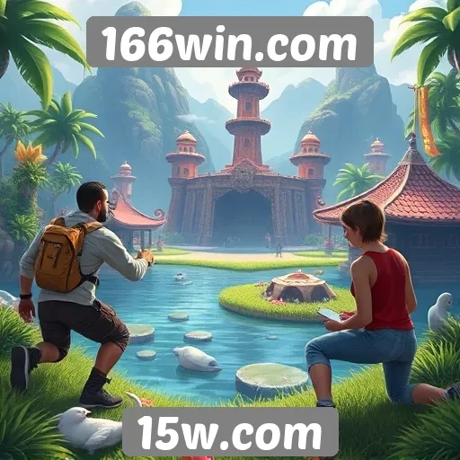 Gameplay e experiência do usuário no 166win.com