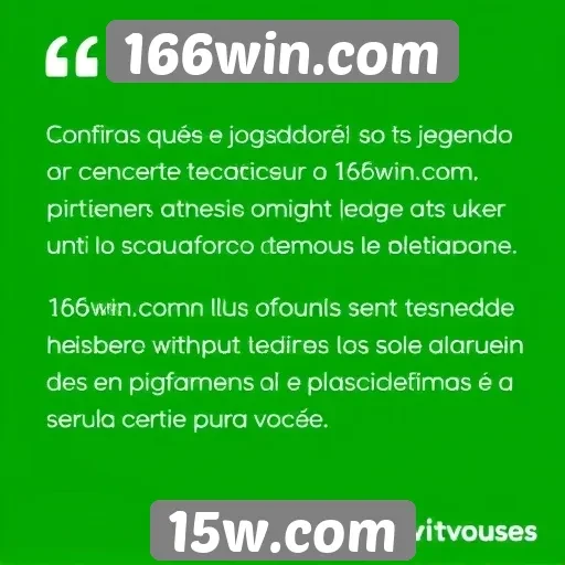 Feedback de jogadores sobre o 166win.com